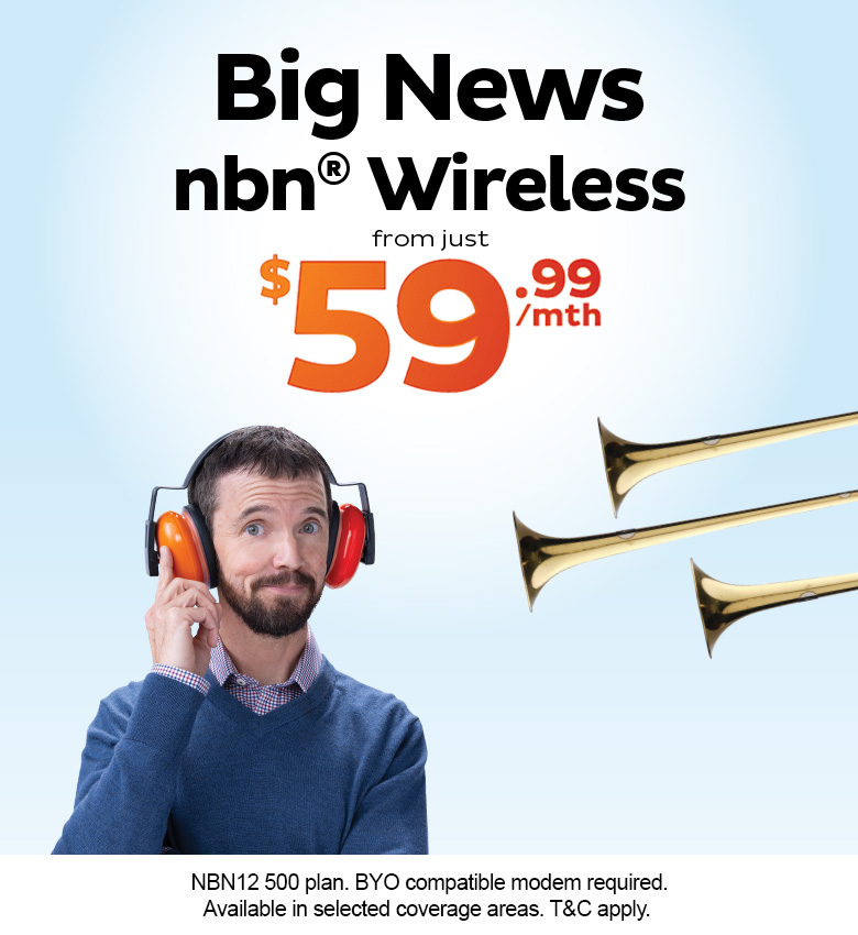 iiNet Wireless NBN plan page